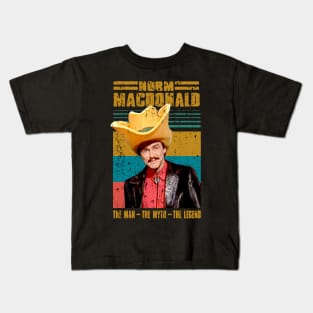 vintage norm macdonald Kids T-Shirt